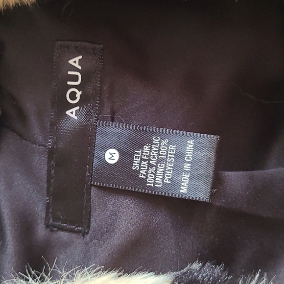 Leopard Faux Fur Coat Sz M - Picture 9 of 17